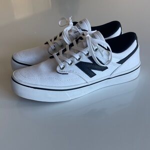 New Balance women's White and Black Sneakers